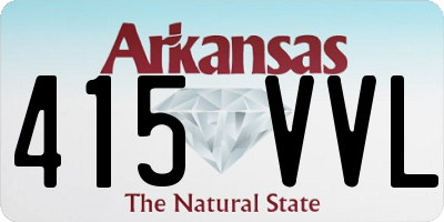 AR license plate 415VVL