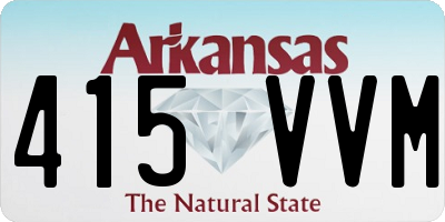AR license plate 415VVM