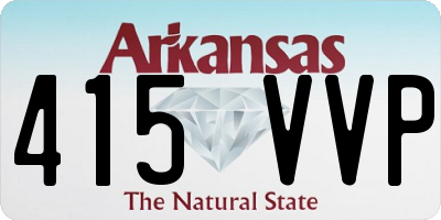 AR license plate 415VVP