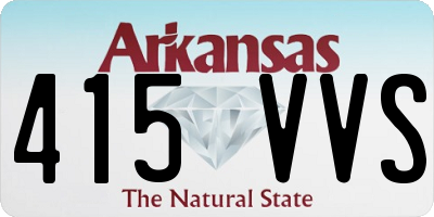 AR license plate 415VVS