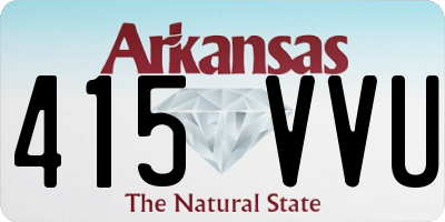 AR license plate 415VVU