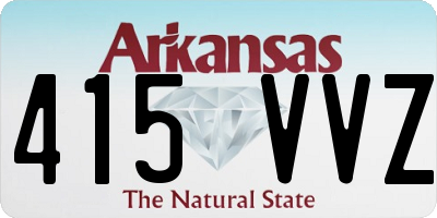 AR license plate 415VVZ