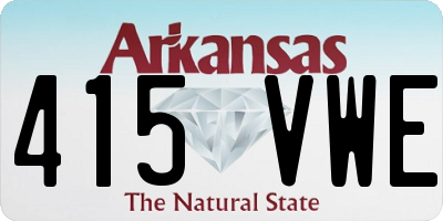 AR license plate 415VWE