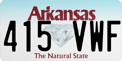 AR license plate 415VWF