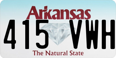 AR license plate 415VWH