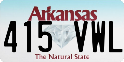 AR license plate 415VWL
