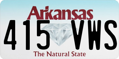 AR license plate 415VWS