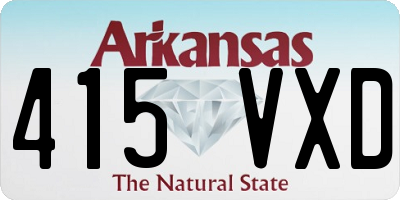 AR license plate 415VXD