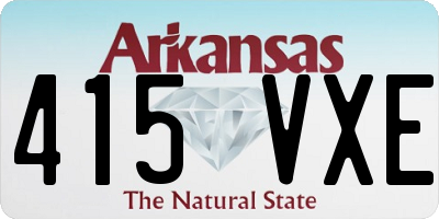 AR license plate 415VXE