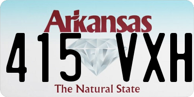 AR license plate 415VXH