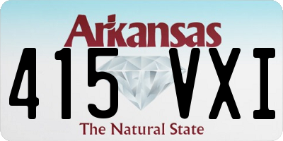AR license plate 415VXI