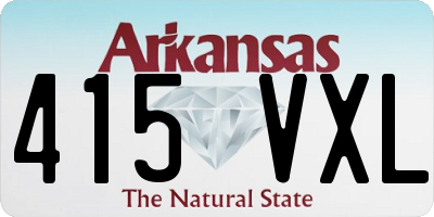 AR license plate 415VXL