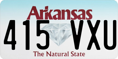 AR license plate 415VXU