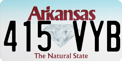 AR license plate 415VYB