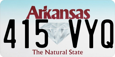 AR license plate 415VYQ