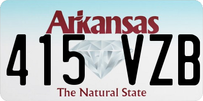 AR license plate 415VZB