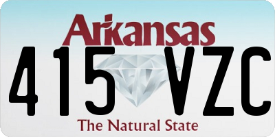 AR license plate 415VZC
