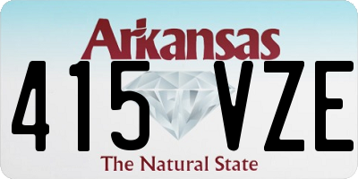 AR license plate 415VZE