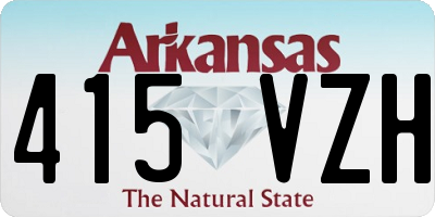 AR license plate 415VZH