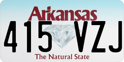AR license plate 415VZJ