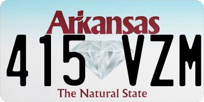 AR license plate 415VZM