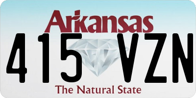 AR license plate 415VZN