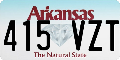 AR license plate 415VZT
