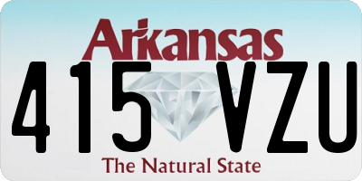 AR license plate 415VZU
