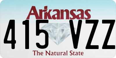 AR license plate 415VZZ