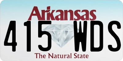AR license plate 415WDS