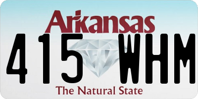 AR license plate 415WHM