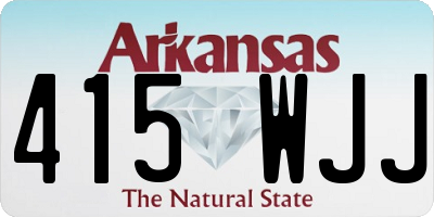 AR license plate 415WJJ