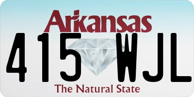 AR license plate 415WJL