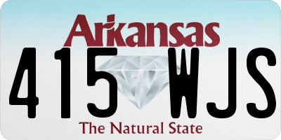 AR license plate 415WJS