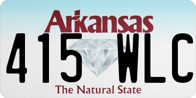 AR license plate 415WLC