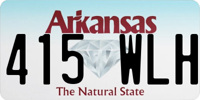 AR license plate 415WLH
