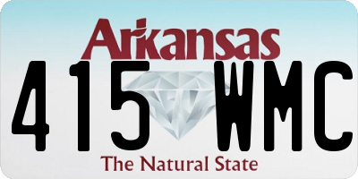 AR license plate 415WMC