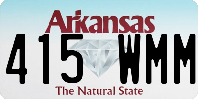 AR license plate 415WMM