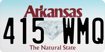 AR license plate 415WMQ