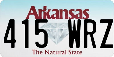 AR license plate 415WRZ