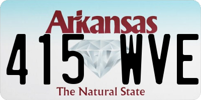 AR license plate 415WVE