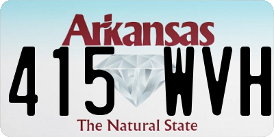 AR license plate 415WVH