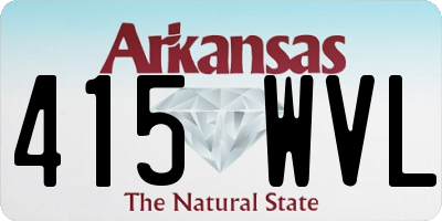 AR license plate 415WVL