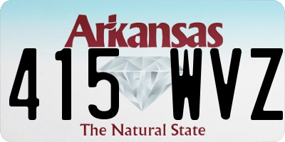 AR license plate 415WVZ