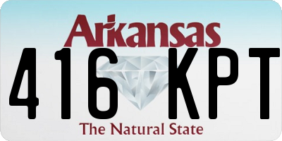 AR license plate 416KPT