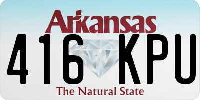 AR license plate 416KPU