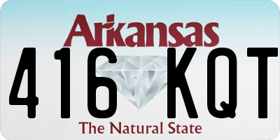 AR license plate 416KQT