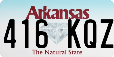 AR license plate 416KQZ