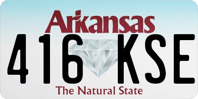 AR license plate 416KSE