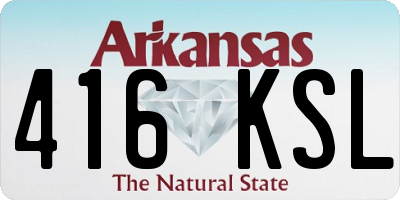 AR license plate 416KSL